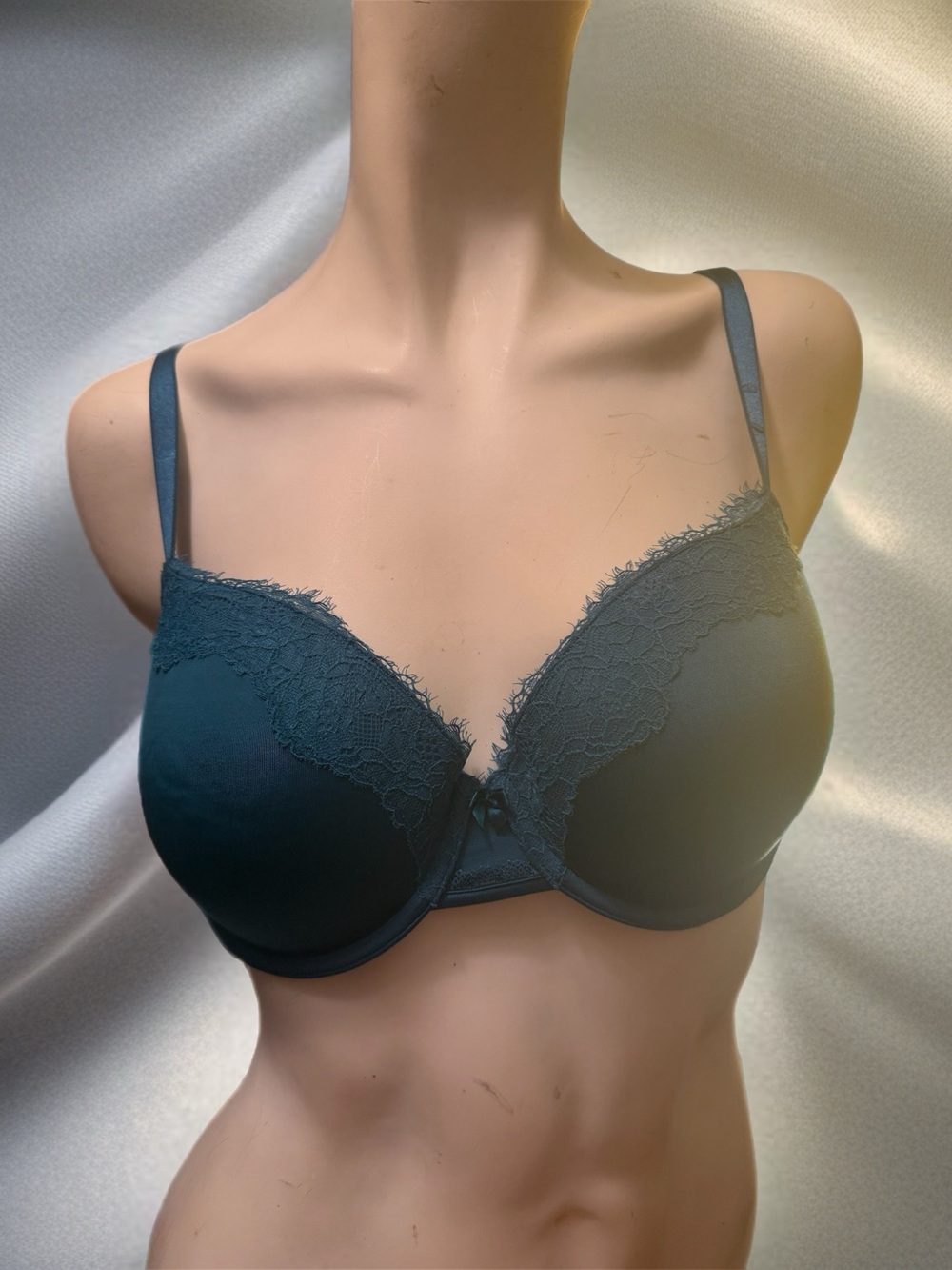 Target Teal Green Lace-Trim Push-Up Bra